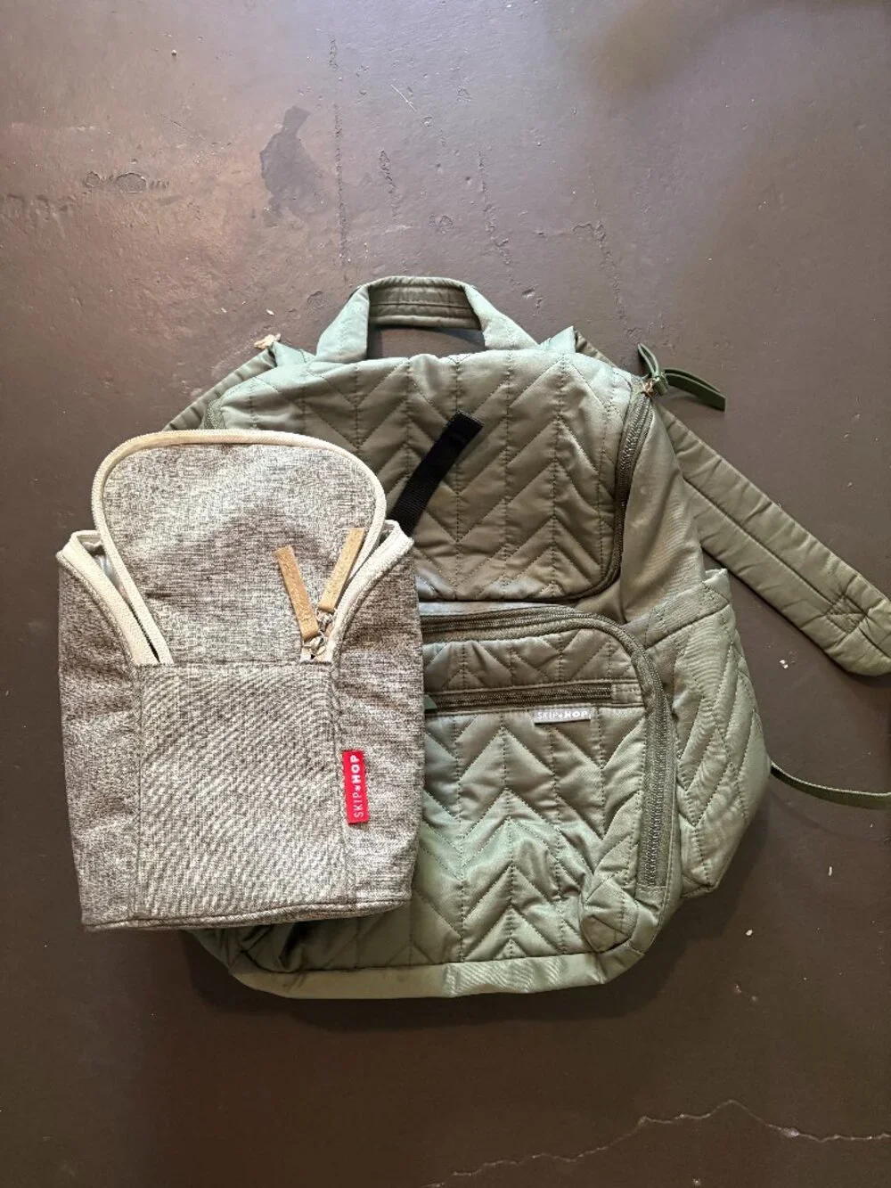 Skip Hop Forma Diaper Backpack & Bottle Bag